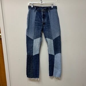 Levi's Patchwork Jeans